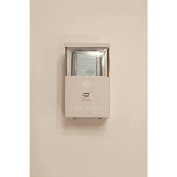 USB C Charger 20W PD 3.0 Durable Compact Fast Charger Light Cyan - Picture 2 of 6